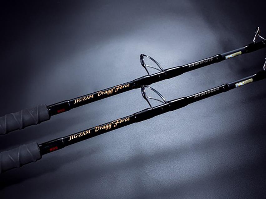 Effective for vertical jigging with heavy-weight jigs! Drag Force