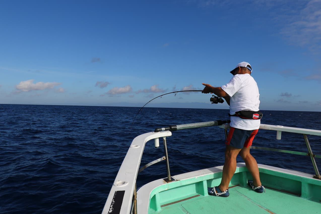 The world’s PENN, Kei Hiramatsu. Created to catch the big fish of Japan. Offshore jigging rod PENN SLMMER JIGGING