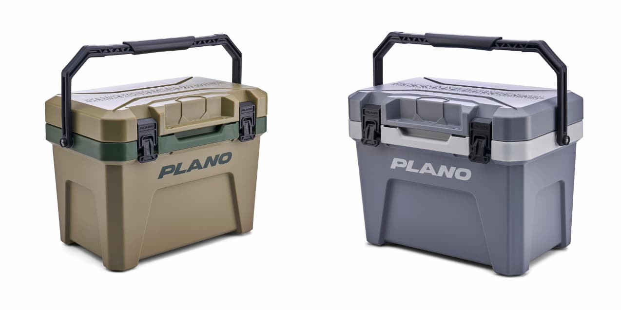 New from “PLANO”, a long-established manufacturer of outdoor and fishing boxes Frost Cooler” cooler box Storage box “Sportsman’s Trunk