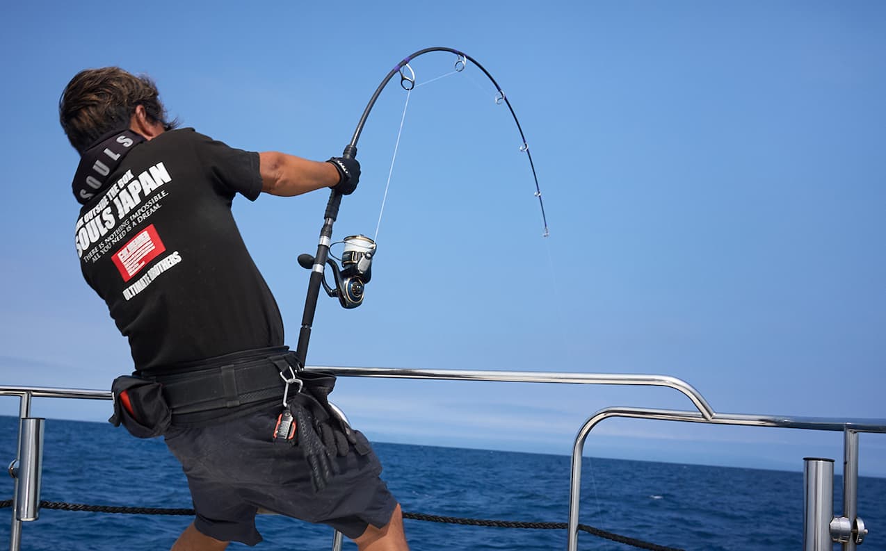 Perfecting the Bluefin Tuna Casting Game Daiwa Tuna Rods under the Complete Supervision of Weichirou Sato Dig deep into the “SALTIGA C DOGFIGHT