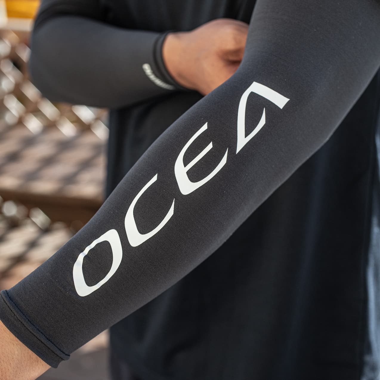 Comfortable as if you weren’t wearing anything, and it stays in place! Shimano instructors rave, “This is great!” 【Cool Skin Arm Cover】 【OCEA Cool Skin Arm Cover】